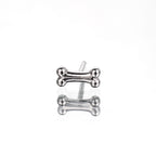 Puppy's Bone Stainless Steel Tongue Stud