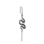 Single Ear Engraved Snake tainless steel Ear Climber